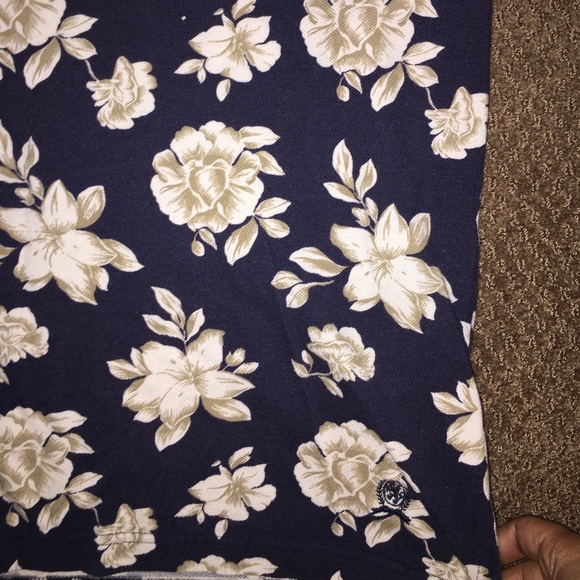 Tommy Hilfiger floral print polo - Picture 3 of 4